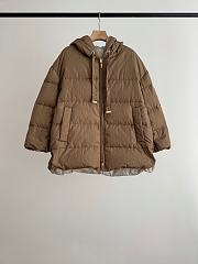 Colestore Max Mara Puffer Jacket Brown   - 2