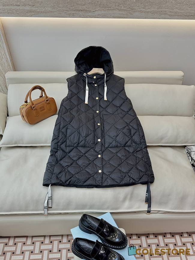 Colestore Max Mara Puffer Vest Black - 1