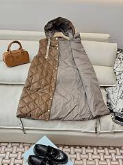 Colestore Max Mara Puffer Vest Brown - 5