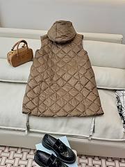 Colestore Max Mara Puffer Vest Brown - 4
