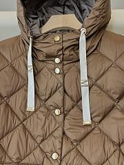 Colestore Max Mara Puffer Vest Brown - 2