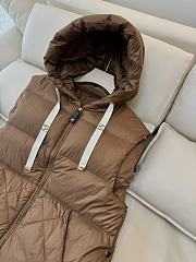 Colestore Max Mara Sleeveless Puffer Vest Brown 02 - 3