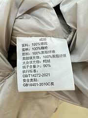 Colestore Max Mara Sleeveless Puffer Vest Light Grey  - 4