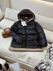 Colestore Max Mara Wool Coat Reversible Beige And Black - 1