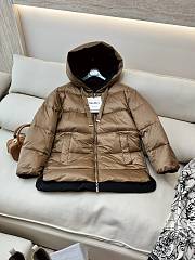 Colestore Max Mara Wool Coat Reversible Brown And Black - 1