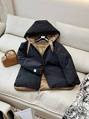 Colestore Max Mara Wool Coat Reversible Brown And Black - 6