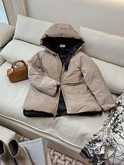 Colestore Max Mara Wool Coat Reversible Beige And Black - 4