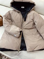 Colestore Max Mara Wool Coat Reversible Beige And Black - 5