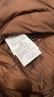 Colestore Max Mara Puffed Long Coat Brown - 2