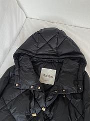 Colestore Max Mara Puffed Long Coat Black - 4