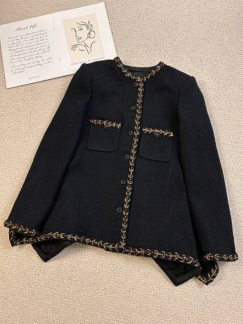 Colestore Chanel Tweed Jacket Black