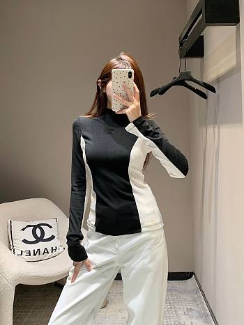 Colestore Chanel Bodycon Shirt Black