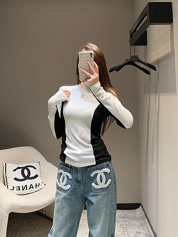 Colestore Chanel Bodycon Shirt White