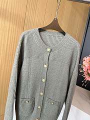 Colestore Chanel Knit Cardigan Grey  - 3