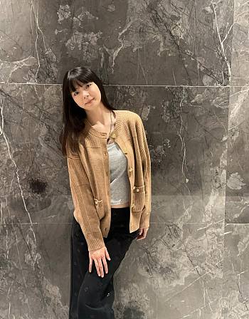 Colestore Chanel Knit Cardigan Brown