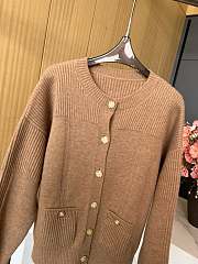 Colestore Chanel Knit Cardigan Brown - 6
