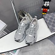 Colestore Gucci CC Chunky Sneaker Silver - 5