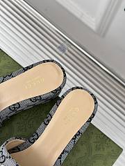 Colestore Gucci CC Crystal-Embellished High Slides Grey - 6