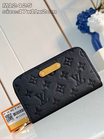 Colestore Louis Vuitton Zippy Margot Black 17 x 11 x 2 cm