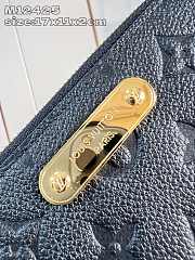Colestore Louis Vuitton Zippy Margot Black 17 x 11 x 2 cm - 4