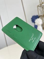 Colestore Louis Vuitton Card Holder Monogram Macassar Green 6.5 x 9.5 x 0.5 cm - 4