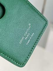 Colestore Louis Vuitton Card Holder Monogram Macassar Green 6.5 x 9.5 x 0.5 cm - 2