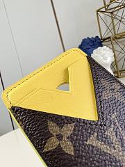Colestore Louis Vuitton Card Holder Monogram Macassar Yellow 6.5 x 9.5 x 0.5 cm  - 6