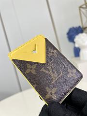 Colestore Louis Vuitton Card Holder Monogram Macassar Yellow 6.5 x 9.5 x 0.5 cm  - 4