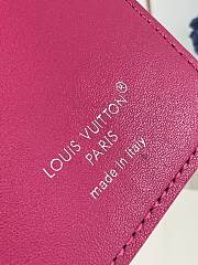 Colestore Louis Vuitton Card Holder Monogram Macassar Pink 6.5 x 9.5 x 0.5 cm  - 6
