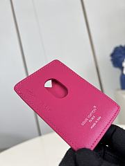 Colestore Louis Vuitton Card Holder Monogram Macassar Pink 6.5 x 9.5 x 0.5 cm  - 2