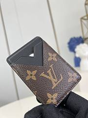 Colestore Louis Vuitton Card Holder Monogram Macassar Black 6.5 x 9.5 x 0.5 cm - 6