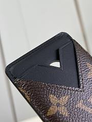 Colestore Louis Vuitton Card Holder Monogram Macassar Black 6.5 x 9.5 x 0.5 cm - 3
