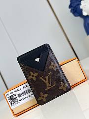 Colestore Louis Vuitton Card Holder Monogram Macassar Black 6.5 x 9.5 x 0.5 cm - 4