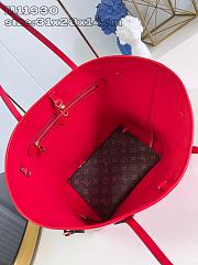 Colestore Louis Vuitton Neverfull MM Red 31 x 28 x 14 cm - 6