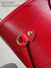 Colestore Louis Vuitton Neverfull MM Red 31 x 28 x 14 cm - 4