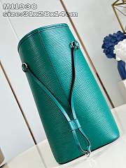 Colestore Louis Vuitton Neverfull MM Green 31 x 28 x 14 cm - 2