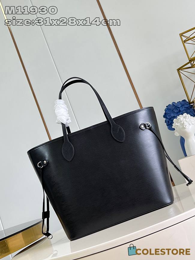 Colestore Louis Vuitton Neverfull MM Black 31 x 28 x 14 cm - 1