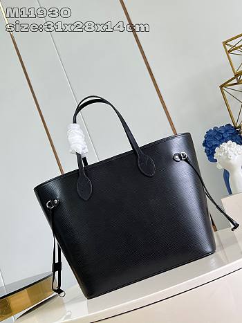 Colestore Louis Vuitton Neverfull MM Black 31 x 28 x 14 cm