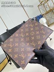 Colestore Louis Vuitton Neverfull MM Black 31 x 28 x 14 cm - 3
