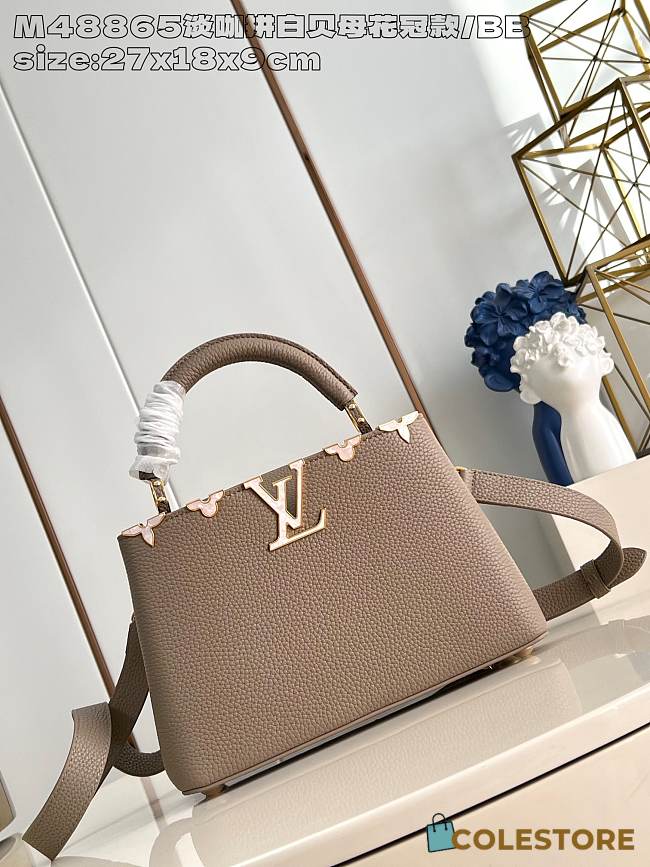 Colestore Louis Vuitton capucines BB 27 x 18 x 9 cm - 1