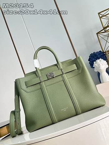 Colestore Louis Vuitton Georges Tote Green 29 x 14 x 41 cm