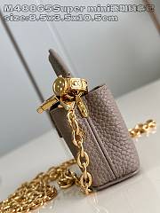 Colestore Louis Vuitton Micro Bag Capucines Brown 8.5 x 3.5 x 10.5 cm - 5