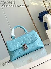 Colestore Louis Vuitton Nano Madeleine Blue 12 x 6 x 21 cm - 1