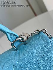 Colestore Louis Vuitton Nano Madeleine Blue 12 x 6 x 21 cm - 6