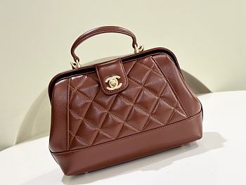 Colestore Chanel Doctor Bag Brown 16 cm