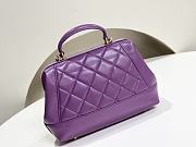 Colestore Chanel Doctor Bag Purple 16 cm  - 4