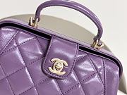 Colestore Chanel Doctor Bag Purple 16 cm  - 2