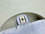 Colestore Chanel 19 Flap Bag Silver 18 cm - 5