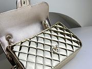 Colestore Chanel 19 Flap Bag Gold 15.5 cm - 2