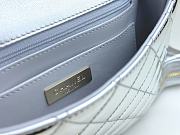 Colestore Chanel 19 Flap Bag Silver 15 cm - 4